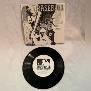 Baseball The First 100 Years Vinyl Record Pre-owned